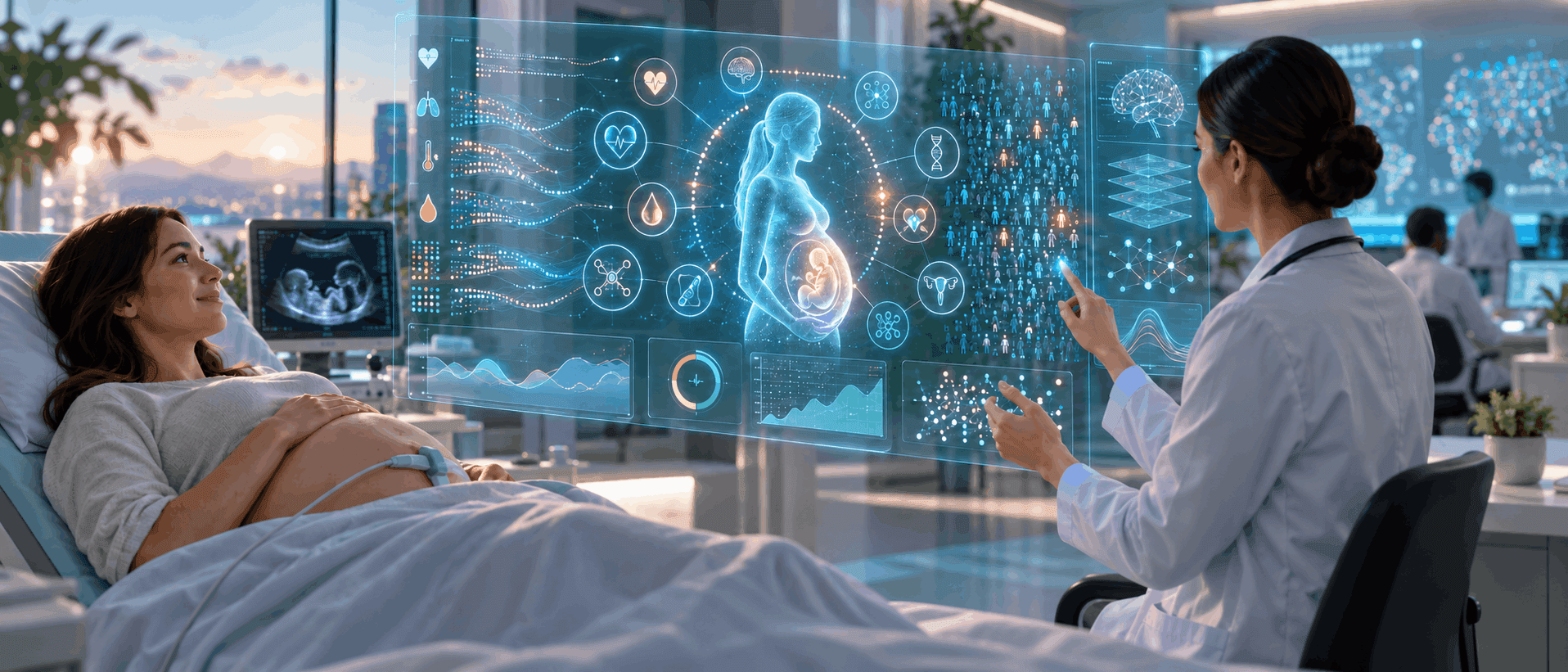 Clinical AI analysis of pregnancy data in the MEDCYB project